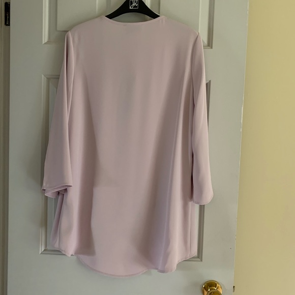Tunic style blouse in lavender Joseph Ribkoff - Picture 4 of 13